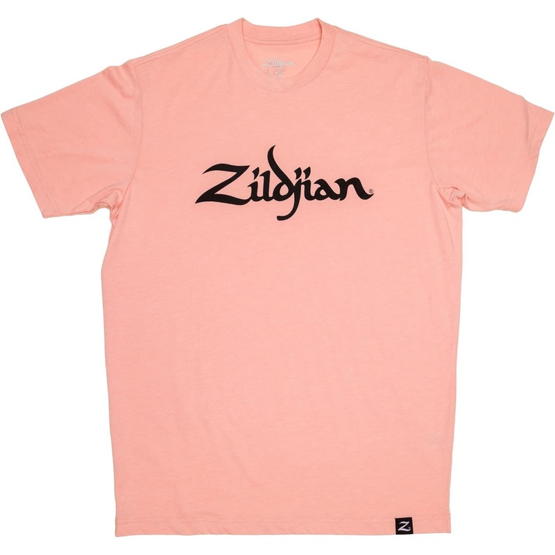 Zildjian Logo T-Shirt, Classic Fit, Large - Gold (ZATS0053) Black