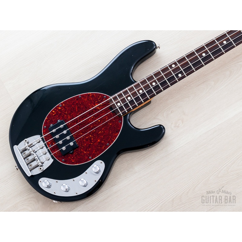 1988 Ernie Ball Music Man StingRay 4 H Black, 100% Original w/ Case