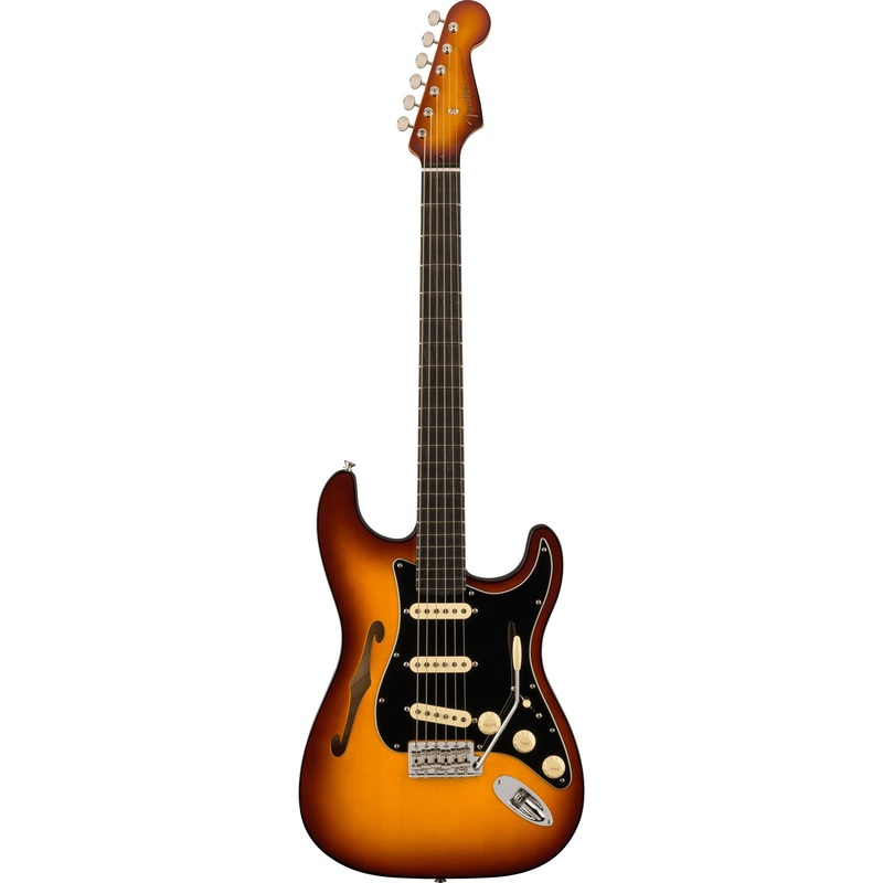 Fender Limited Edition Suona Stratocaster Thinline - Violin Burst - Mint, Open Box
