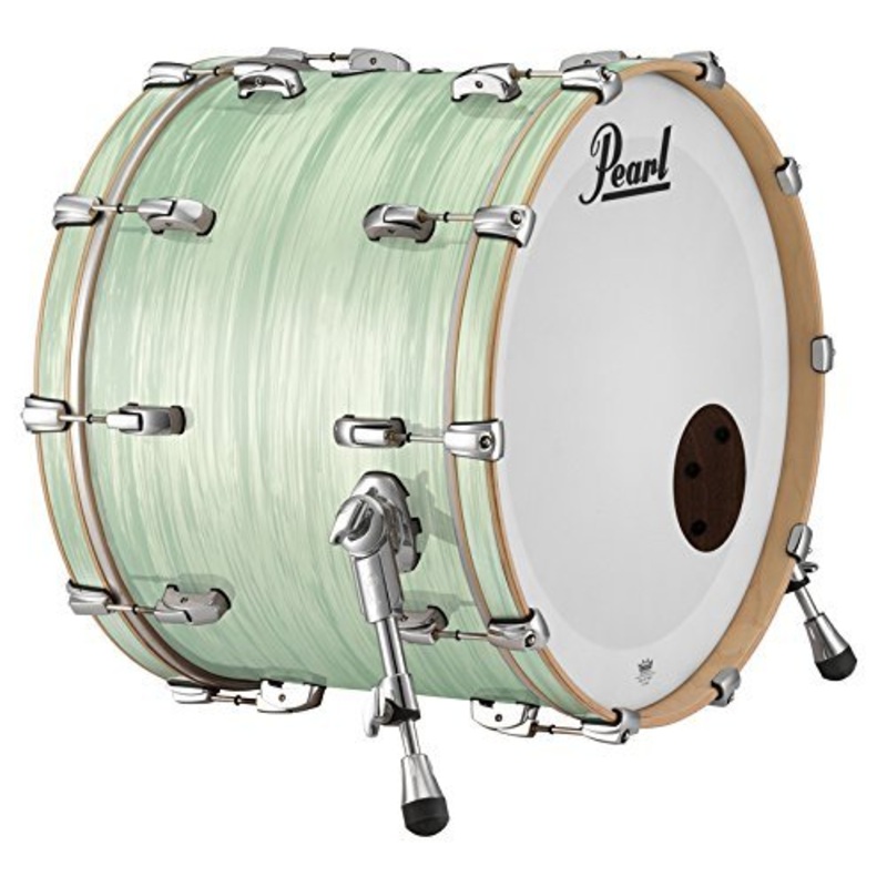 Pearl Music City Custom 24"x14" Bass Drum w/Mount RF2414BB/C414 ICE BLUE OYSTER