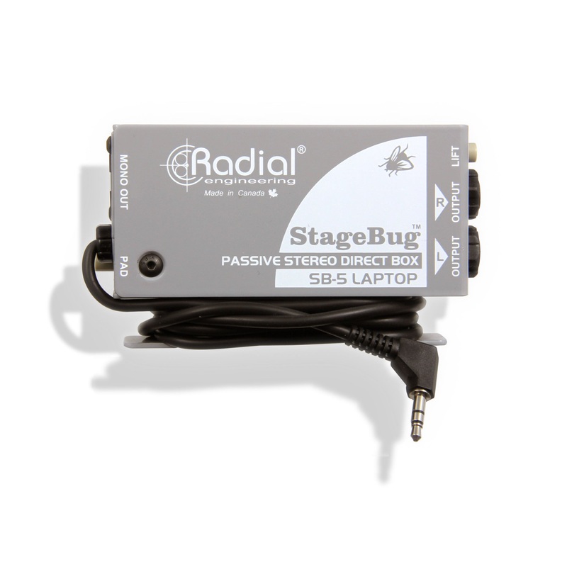 Radial Engineering StageBug SB-5 Laptop DI Box