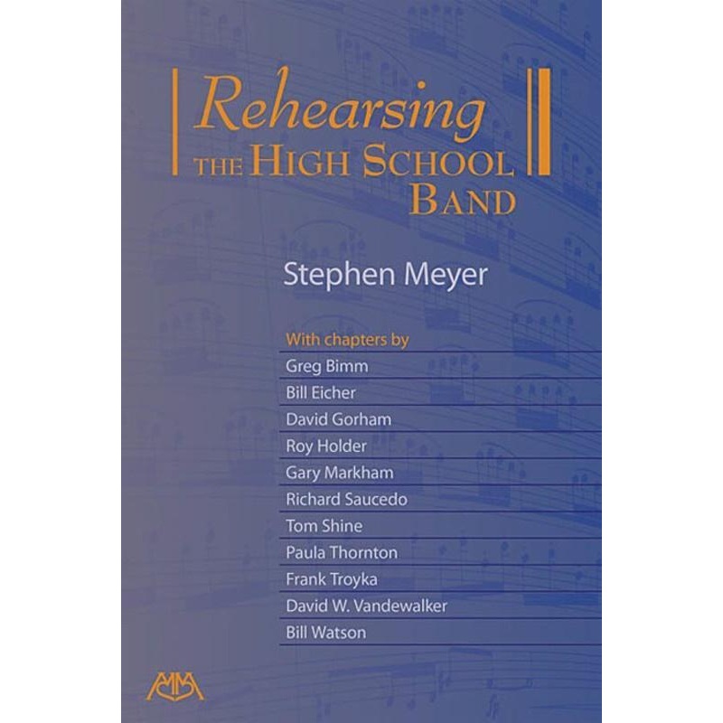 Rehearsing the High School Band