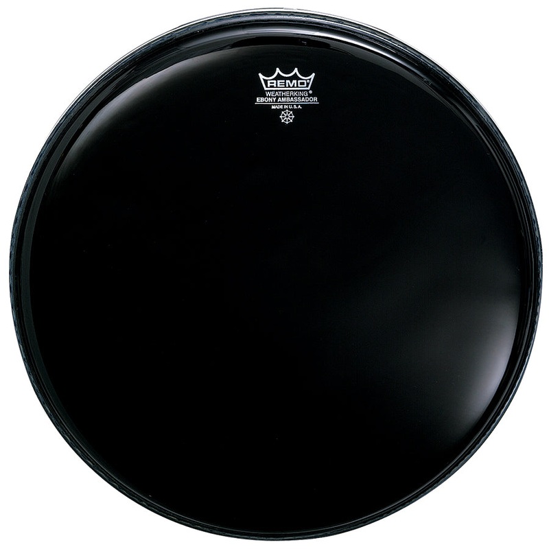 Remo 15" Ebony Ambassador Drum Head