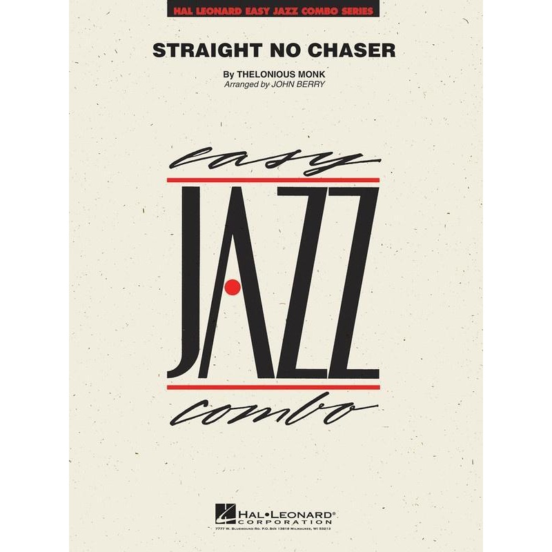 Straight No Chaser, Arr. John Berry Jazz Combo Grade 2