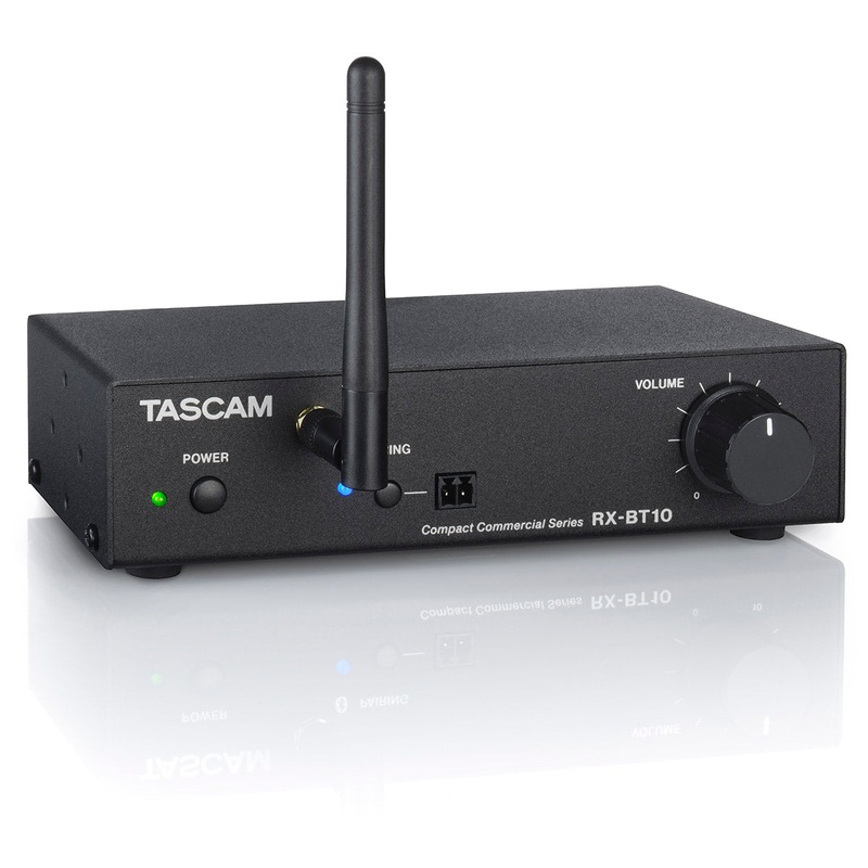 Tascam RX-BT10 Compact Stereo Bluetooth Receiver