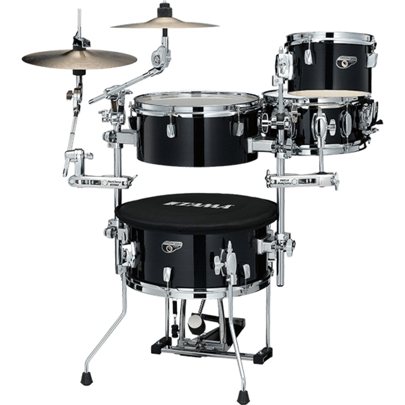Tama Cocktail-JAM Mini Kit Shell Pack with Hardware - Hairline Black