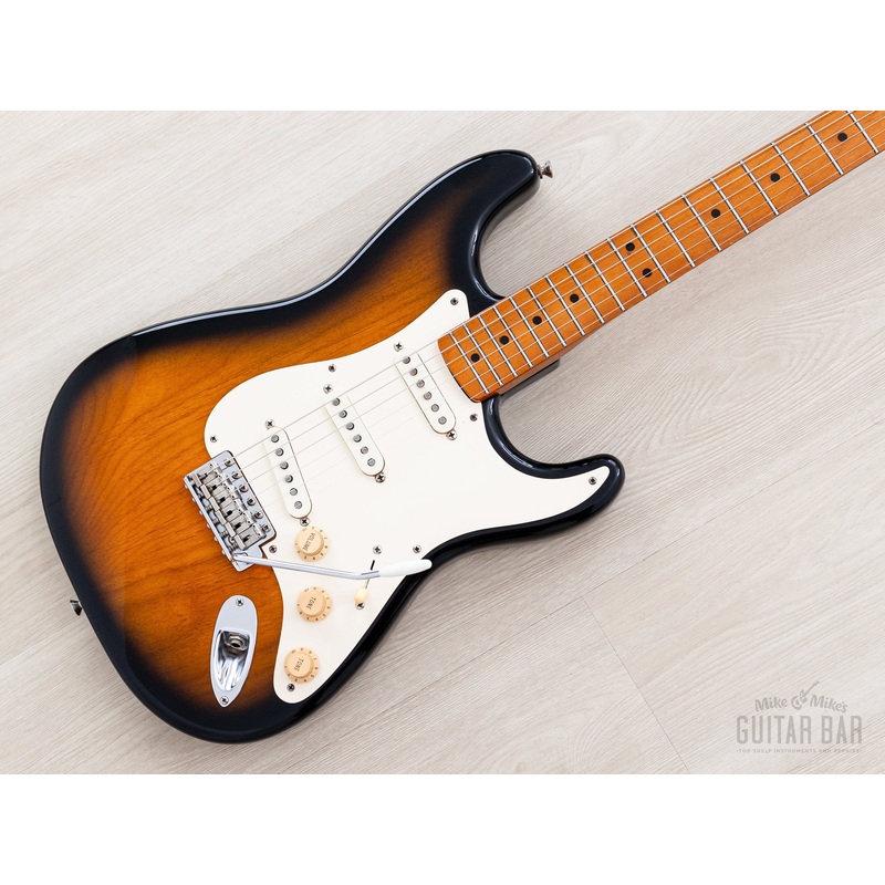 1997 Fender American Vintage '57 Stratocaster Sunburst w/ Hangtags, Tweed Case