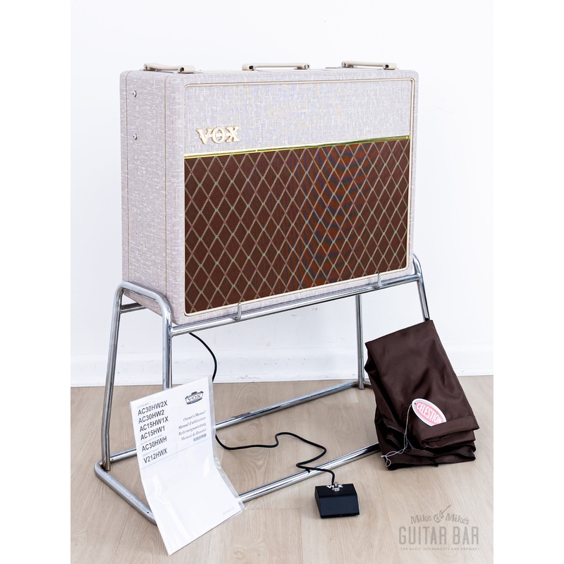 2016 Vox AC30 Hand-Wired Edition AC30HW2 Fawn w/ Celestion Greenbacks, Amp Stand, Cover & Ftsw