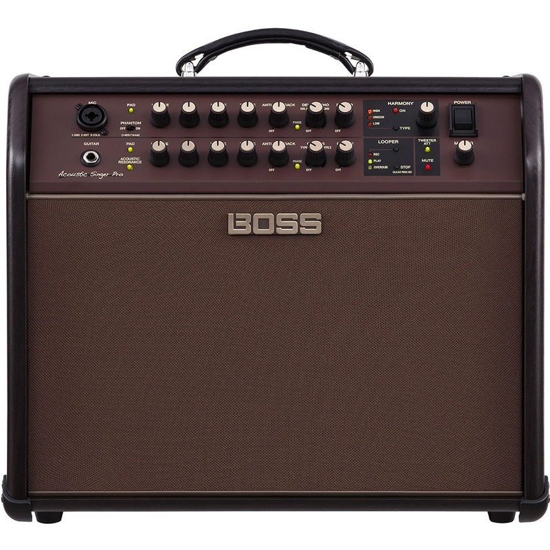 Boss Acoustic Singer Pro 120-watt Bi-amp Acoustic Combo with FX
