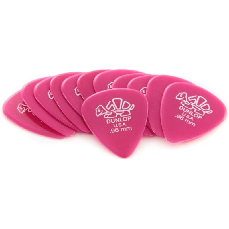Dunlop Delrin Standard Guitar Picks .96mm Dark Pink