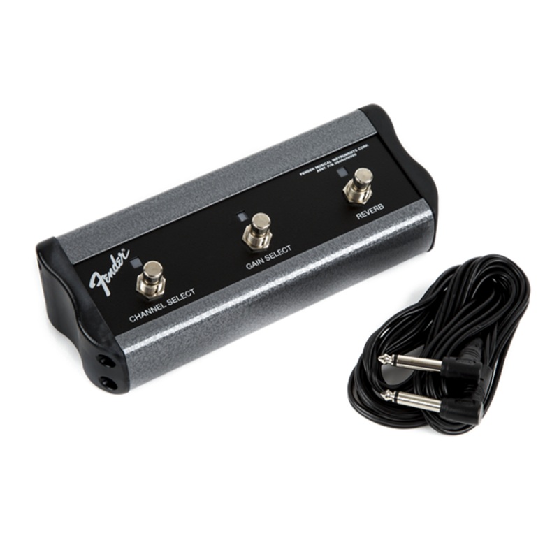 Fender 3-Button Footswitch - Channel/Gain/Reverb