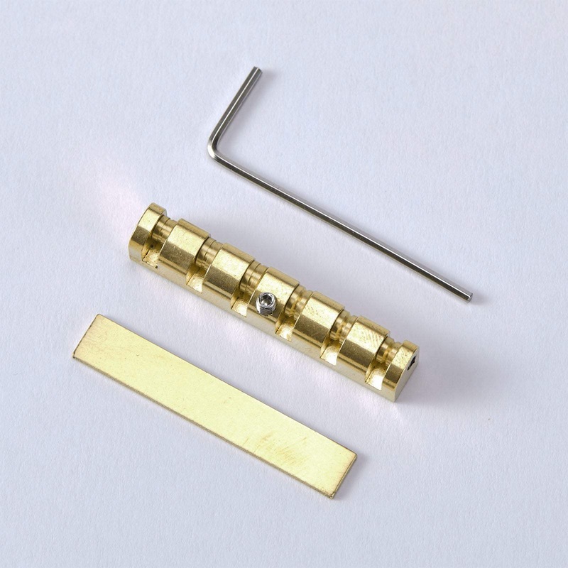 Ready to Ship (US) | Guyker Height Adjustable 43mm Brass Roller Guitar Nut Replacement for LP SG Style Electric Guitars
