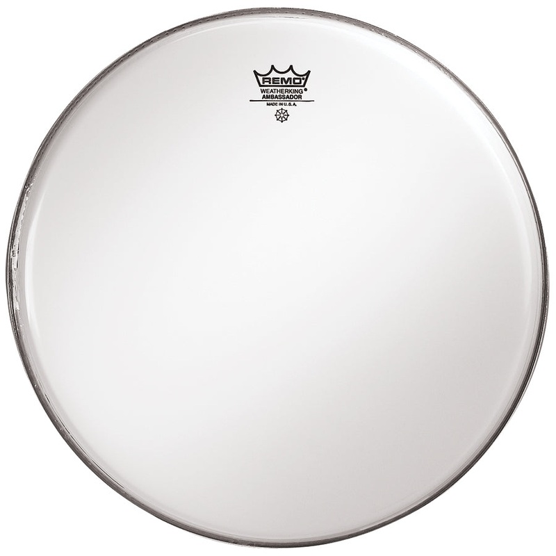 Remo 18" Smooth White Ambassador Bass Drum Head