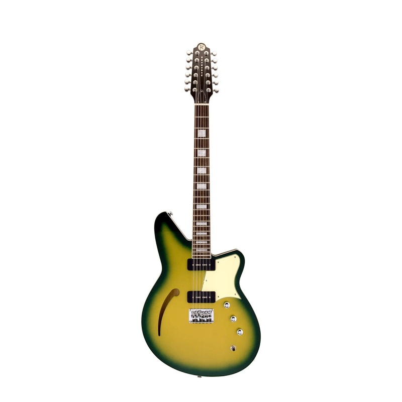 Reverend Airwave 12-String Semi Hollowbody Electric Guitar - Citradelic Sunset