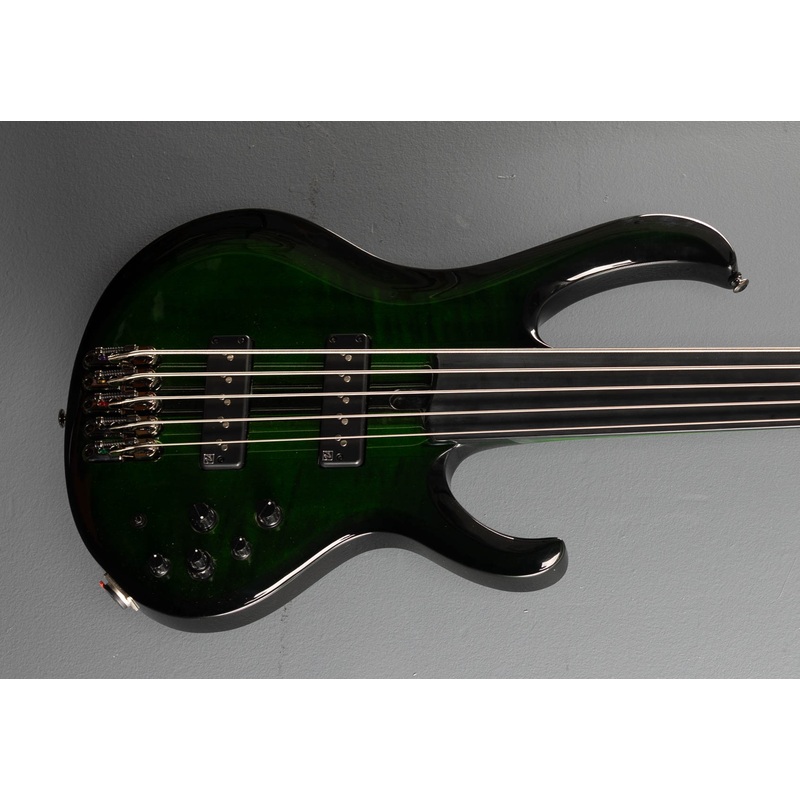 Steve Di Giorgio SDGB1 Fretless Bass - Dark Moss Burst