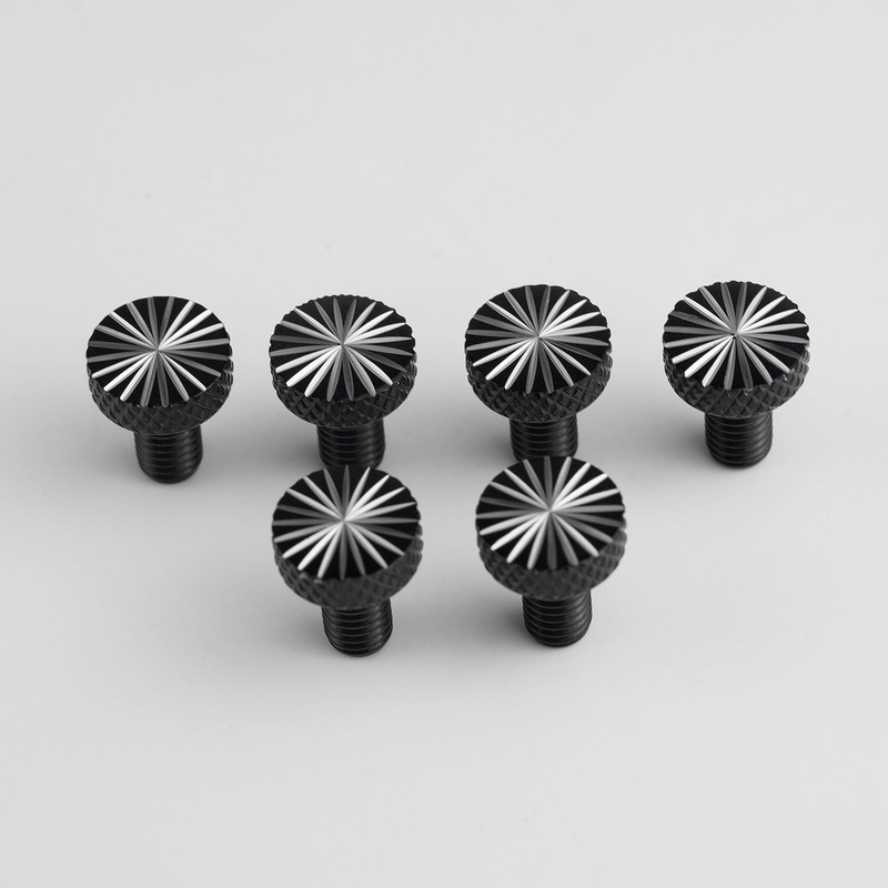 Guyker FR-005 Starburst Pattern Fine Tuning Screws Set for Floyd Rose Tremolo Starburst
