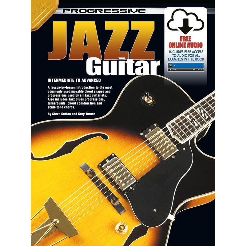 Progressive Jazz Guitar Book/Online Audio