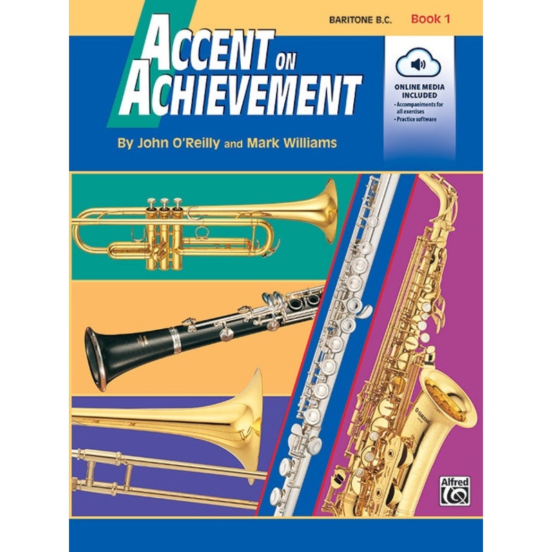 Accent on Achievement Book 1 - Baritone BC BK/OLA