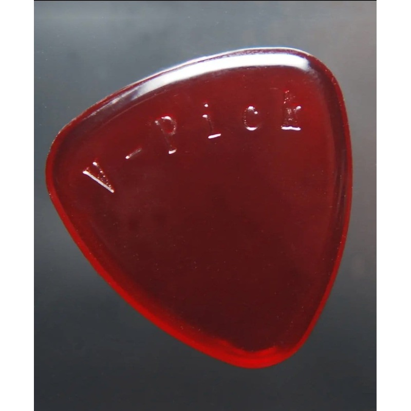 V-Picks Freakishly Large Round Ruby Red
