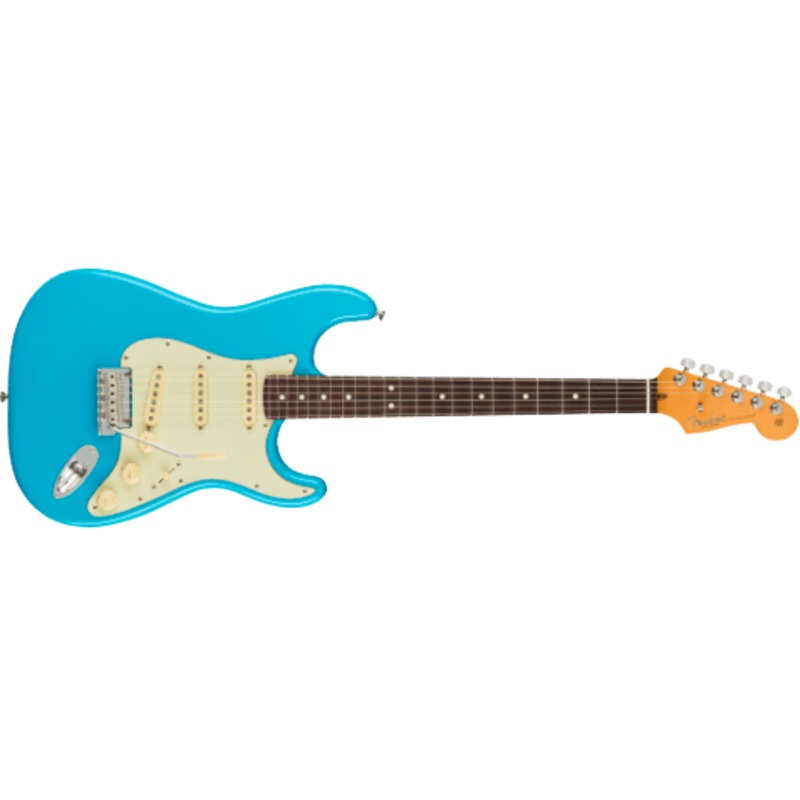 Fender American Professional II Stratocaster, Rosewood Fingerboard, Miami Blue