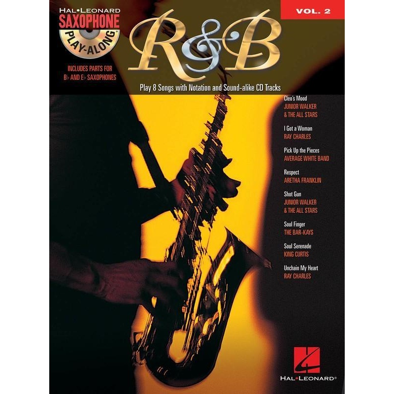 R&B, Saxophone Play-Along Volume 2