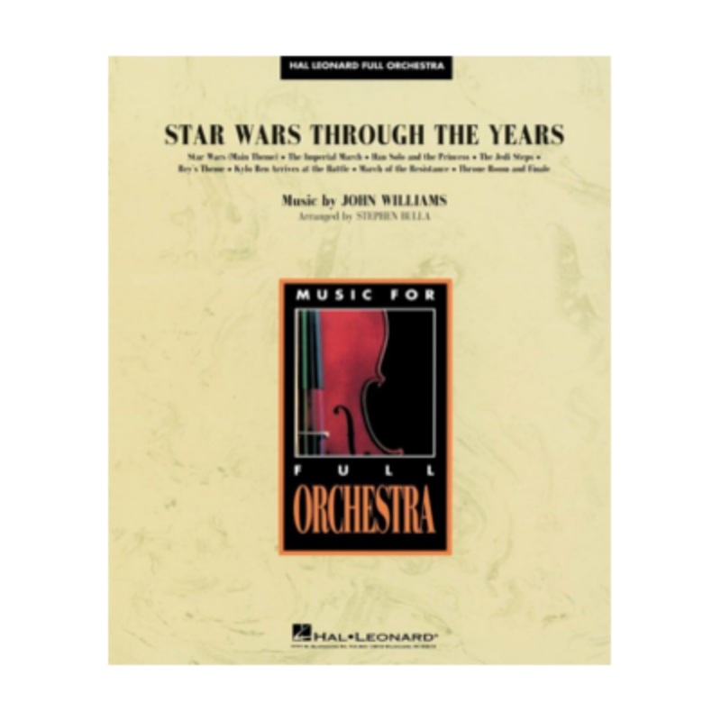 Star Wars Through the Years Arr. Bulla Full Orchestra Grade 3
