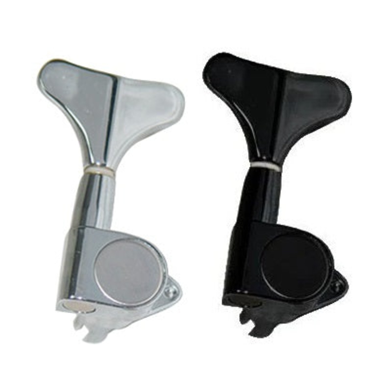 Dr Parts Bass Machine Heads Modern Singles Set (4-in-line)
