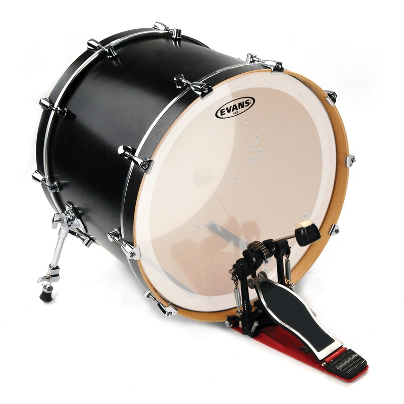 Evans 20-Inch EQ3 Frosted Bass Drum Head