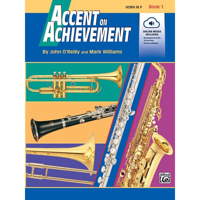 Accent on Achievement Book 1 - French Horn BK/OLA