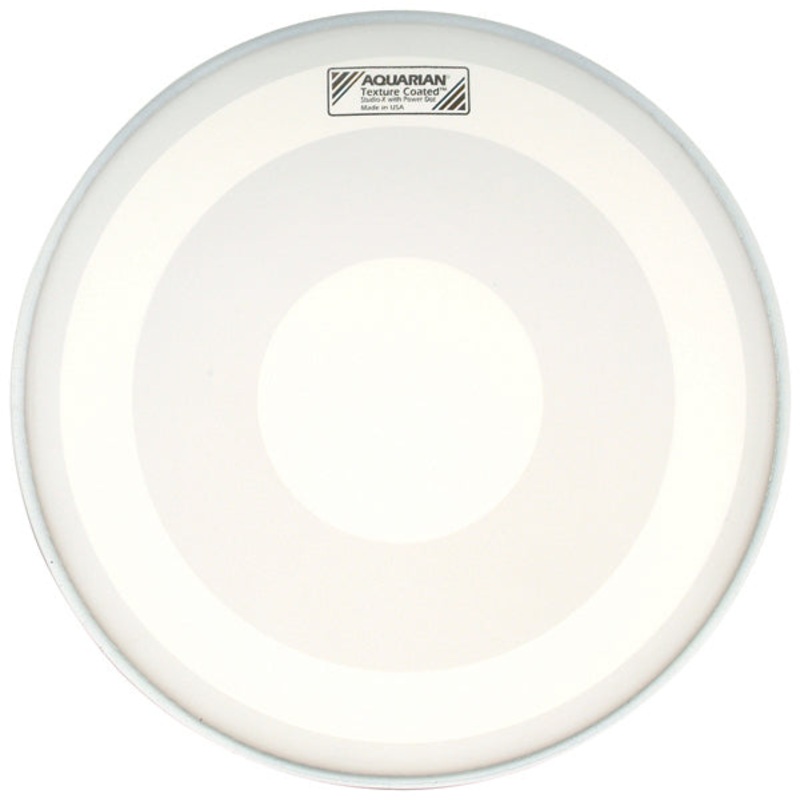 Aquarian 14" Texture Coated Studio-X Drum Head With Power Dot