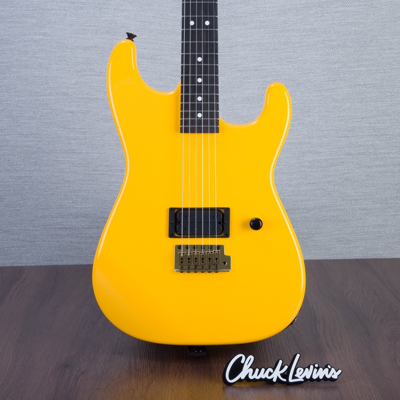 Charvel Custom Shop San Dimas 1H Masterbuilt by Big Rob Knowles - Taxi Cab Yellow - #RK0080