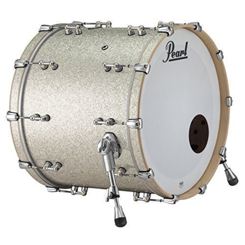 Pearl Music City Custom Pure 26"x18" Bass Drum w/o BB3 Mount, Diamond Glitter (RFP2618BX/C409)