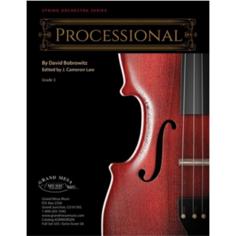 Processional, David Bobrowitz String Orchestra Grade 3