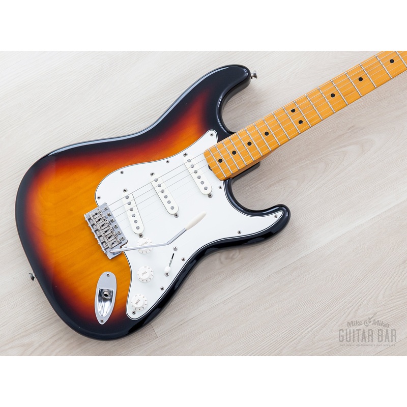 1995 Fender Stratocaster '67 Vintage Reissue ST67-95 Sunburst w/ Lindy Fralin, Obsidian Harness & Case, Japan MIJ Fujigen