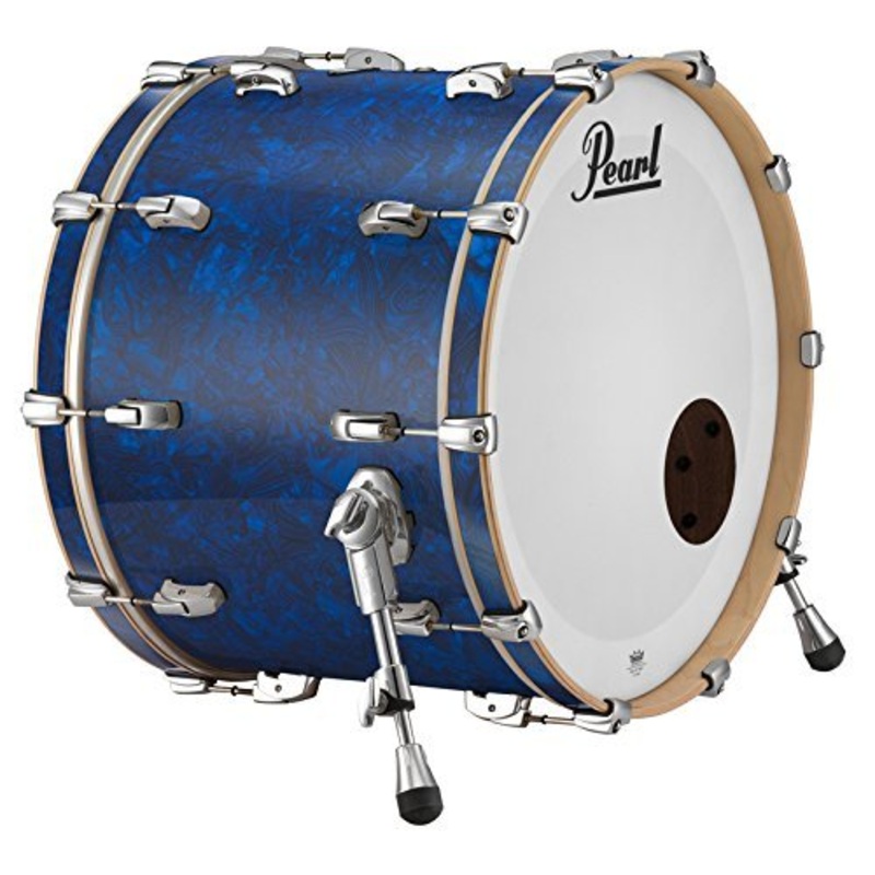 Pearl Music City Custom 26"x16" Bass Drum w/Mount RF2616BB/C418 BLUE ABALONE