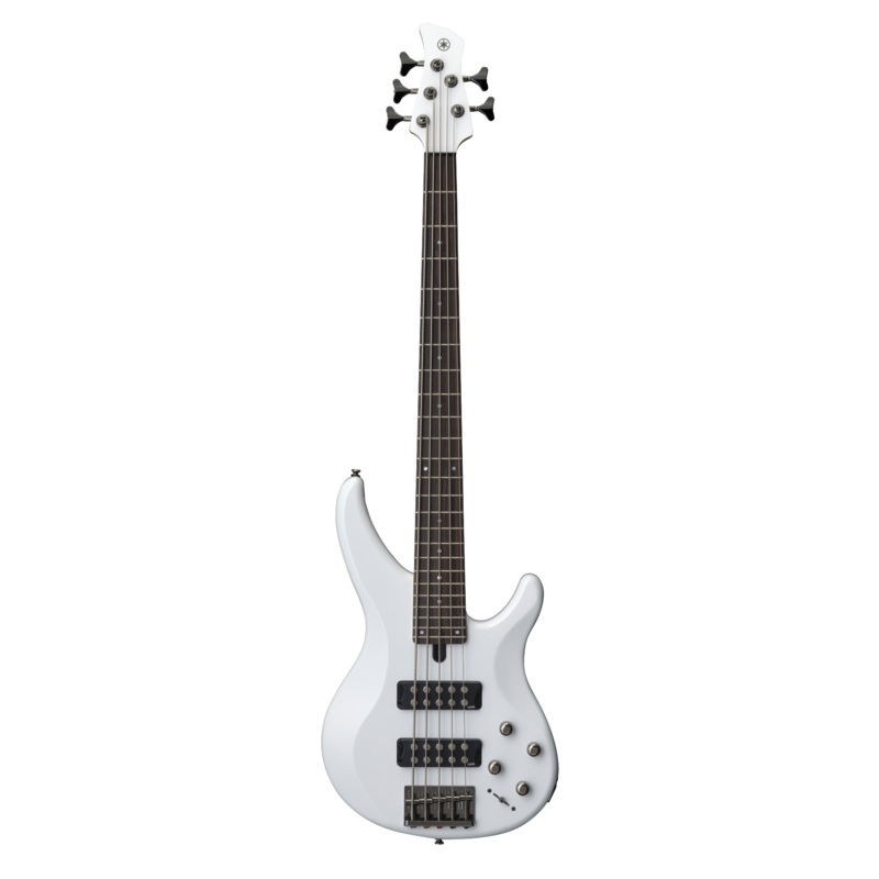 Yamaha TRBX305 5-String Electric Bass Guitar - White