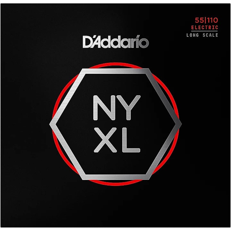 D'Addario NYXL55110 Heavy Long Scale Bass Strings 55-110