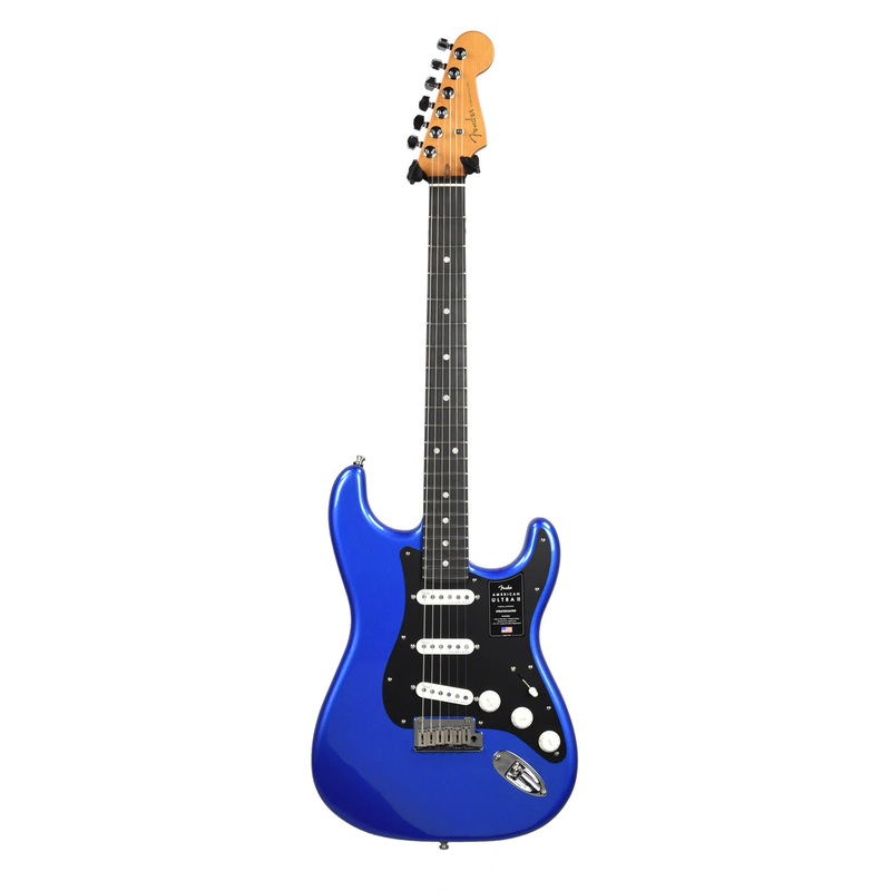 Fender American Ultra II Stratocaster, Ebony Fingerboard, Noble Blue