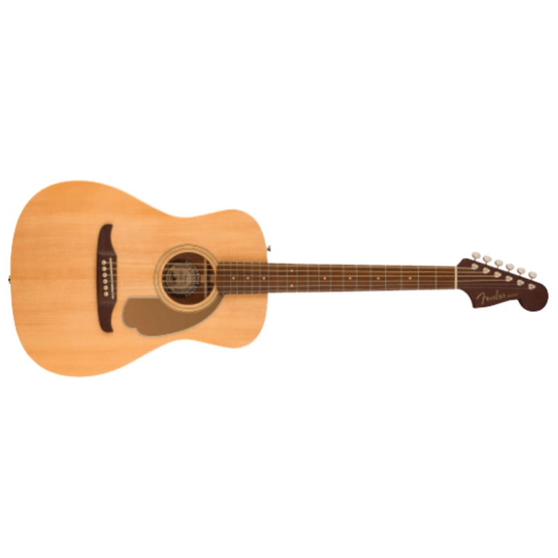 Fender Malibu Player, Walnut Fingerboard, Gold Pickguard, Natural