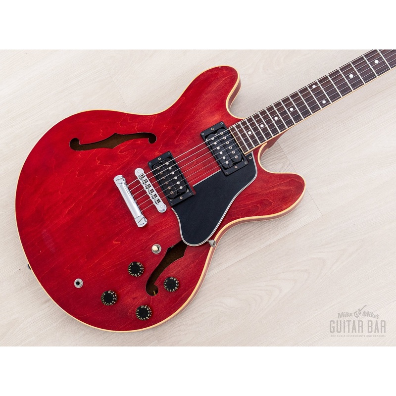 1979 Gibson ES-335 Pro Vintage Semi-Hollow Guitar Cherry w/ 57 Classic PAFs, Case