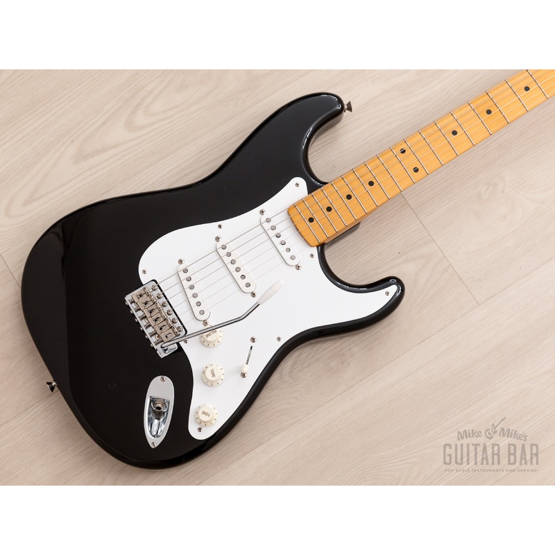 2008 Fender Stratocaster 57 Vintage Reissue ST57-TX Black w/ USA Pickups & Hangtags, Japan CIJ