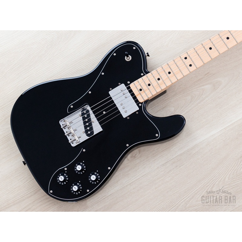 2022 Fender Traditional 70s Telecaster Custom Black Ash Body w/ Wide Range, Japan MIJ