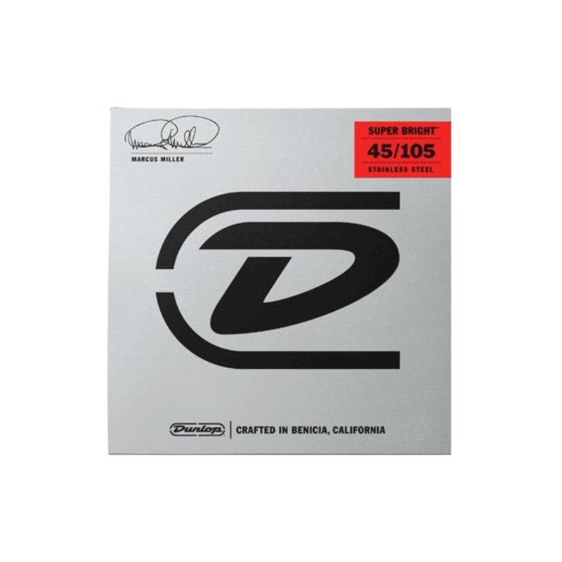 DUNLOP MARCUS MILLER ELECTRIC BASS STR 45-105