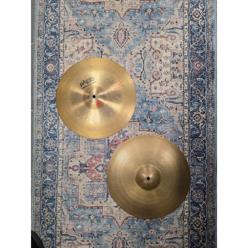 Paiste Formula 602 Hihat 14" 930g & 840 g