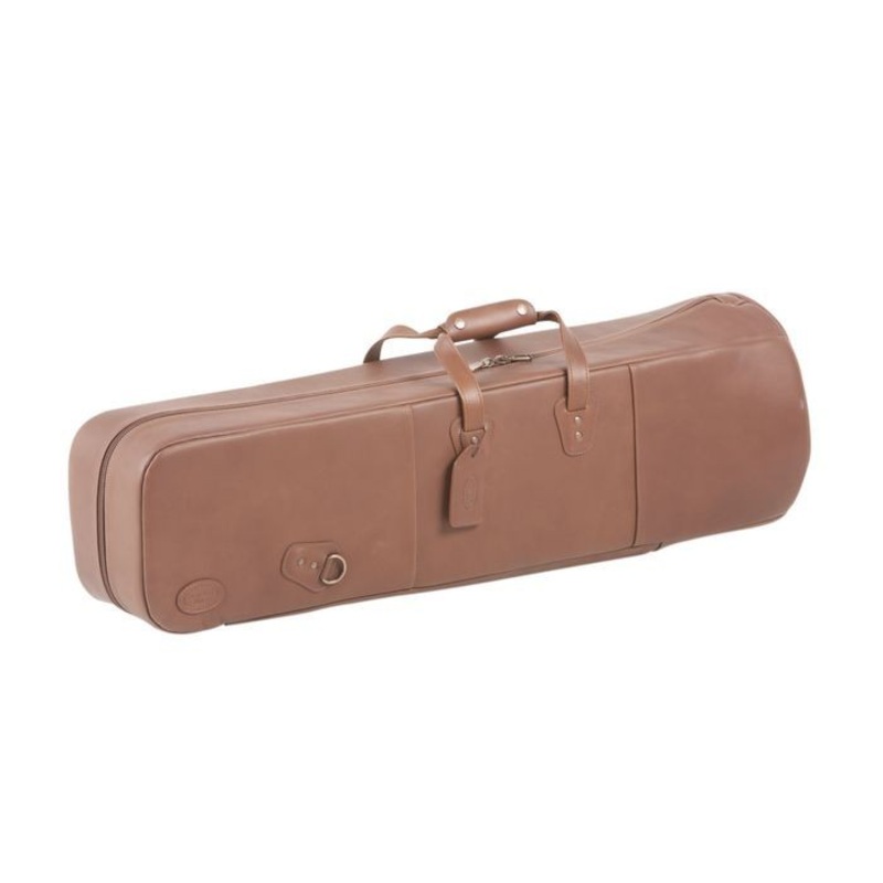 Reunion Blues Double Trombone Case - Chestnut Brown Leather