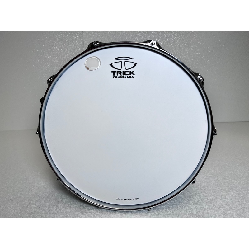 Used Trick Titanium Snare Drum 6x14