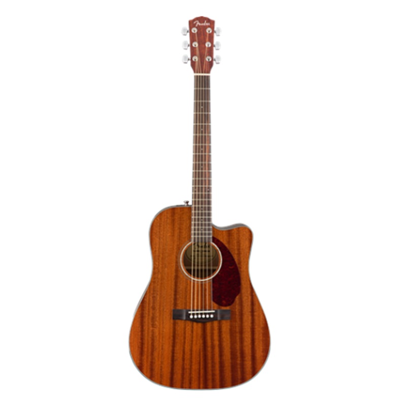Fender CD-140SCE Dreadnought Acoustic/Electric Guitar - All Mahogany