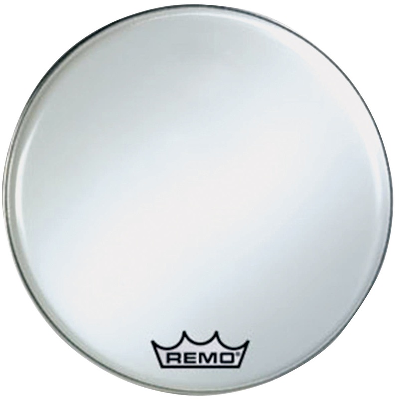 Remo 26" Smooth White Crimplock Ambassador Marching Bass Drum Head
