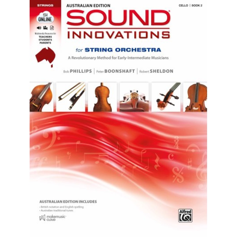 Sound Innovations for String Orchestra Australian Version Book 2 - Cello