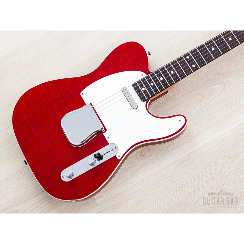 2000 Fender Designer EditionAmerican Vintage 62 Telecaster Custom Flame Maple w/ Lindy Fralin, Case